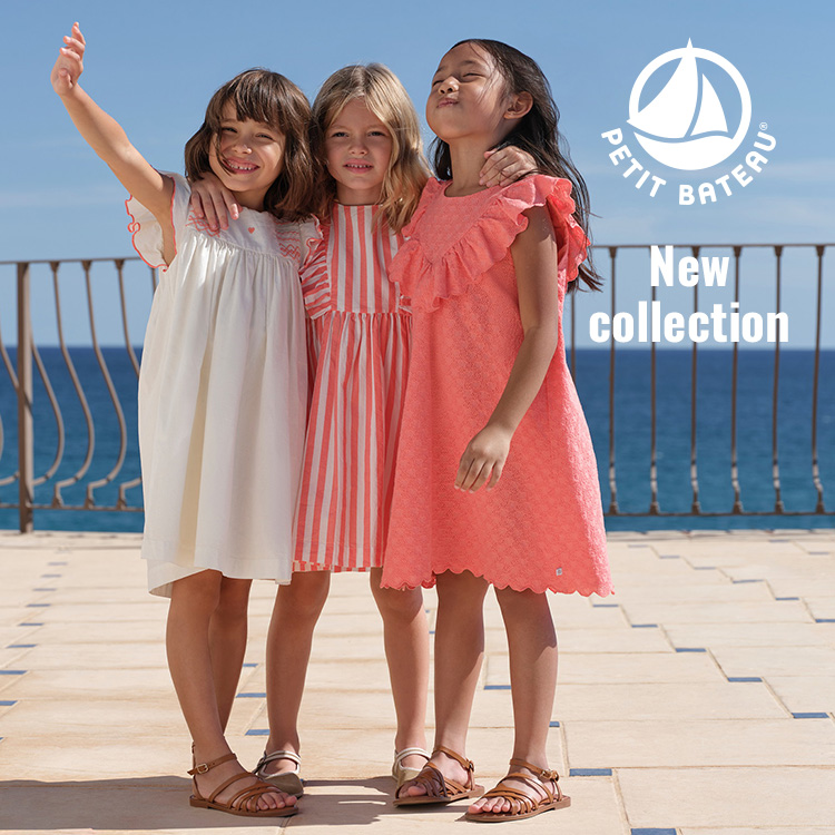 PETIT BATEAU�i�v�`�o�g�[�j�̃V���b�v�j���[�X�u�_NEW�^�Ă̂������߃L�b�Y�����s�[�X�v