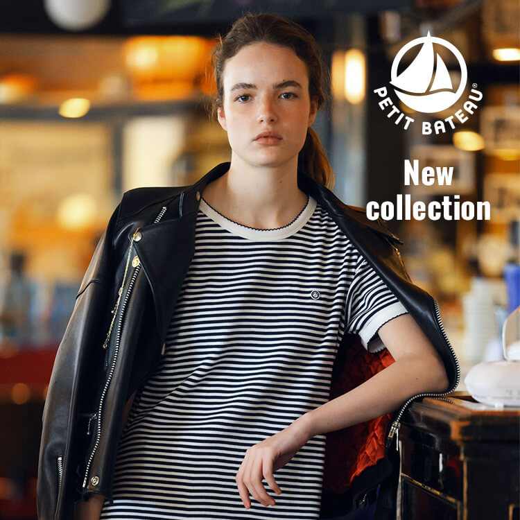 PETIT BATEAU�i�v�`�o�g�[�j�̃V���b�v�j���[�X�u�_NEW�^��l�̃����s�[�X�v