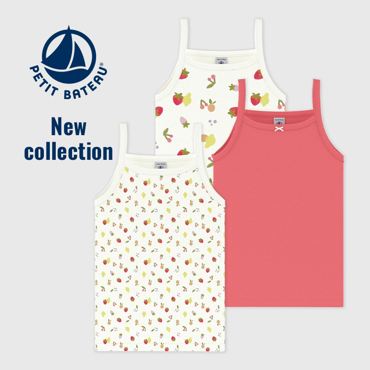 PETIT BATEAU�i�v�`�o�g�[�j�̃V���b�v�j���[�X�u�_NEW�^�L�b�Y�̐V�씧���v