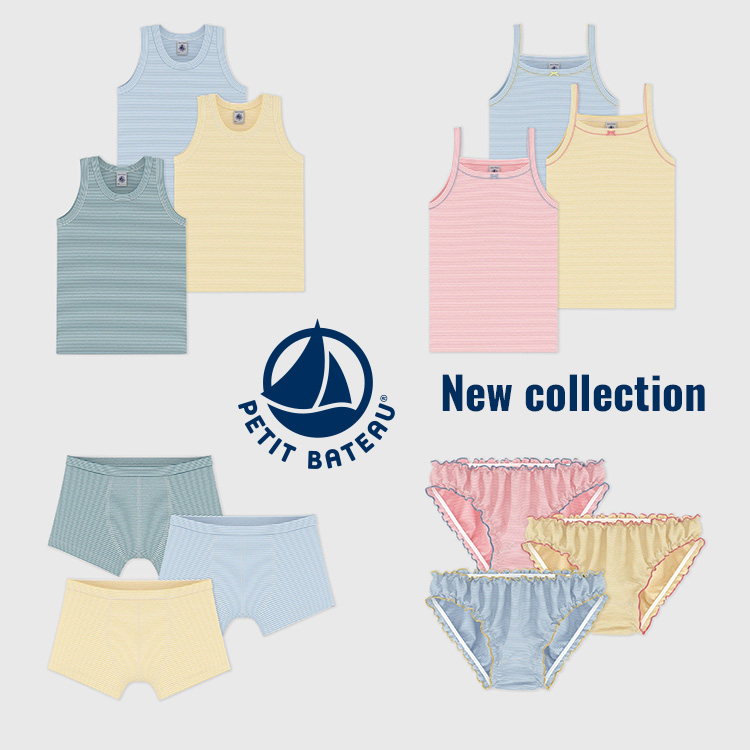 PETIT BATEAU�i�v�`�o�g�[�j�̃V���b�v�j���[�X�u�_NEW�^�L�b�Y�̐V�씧���v