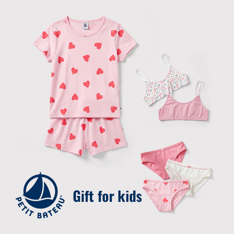 PETIT BATEAU�i�v�`�o�g�[�j�̃V���b�v�j���[�X�u���v�`�o�g�[�̐V��M�t�g�� �������L�b�Y�̃��[���E�F�A�v