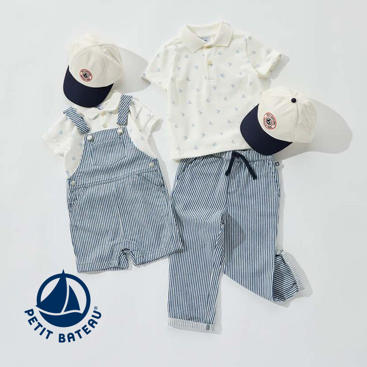 PETIT BATEAU�i�v�`�o�g�[�j�̃V���b�v�j���[�X�u�y�v�`�o�g�[�̃����N�R�[�f���W�z ���b�g�v�����g×�q�b�R���[�v