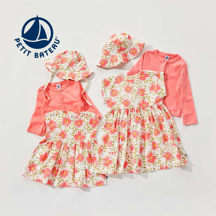 PETIT BATEAU�i�v�`�o�g�[�j�̃V���b�v�j���[�X�u�y�v�`�o�g�[�̃����N�R�[�f���W�z �؂₩�ȃt�����[�v�����g�v