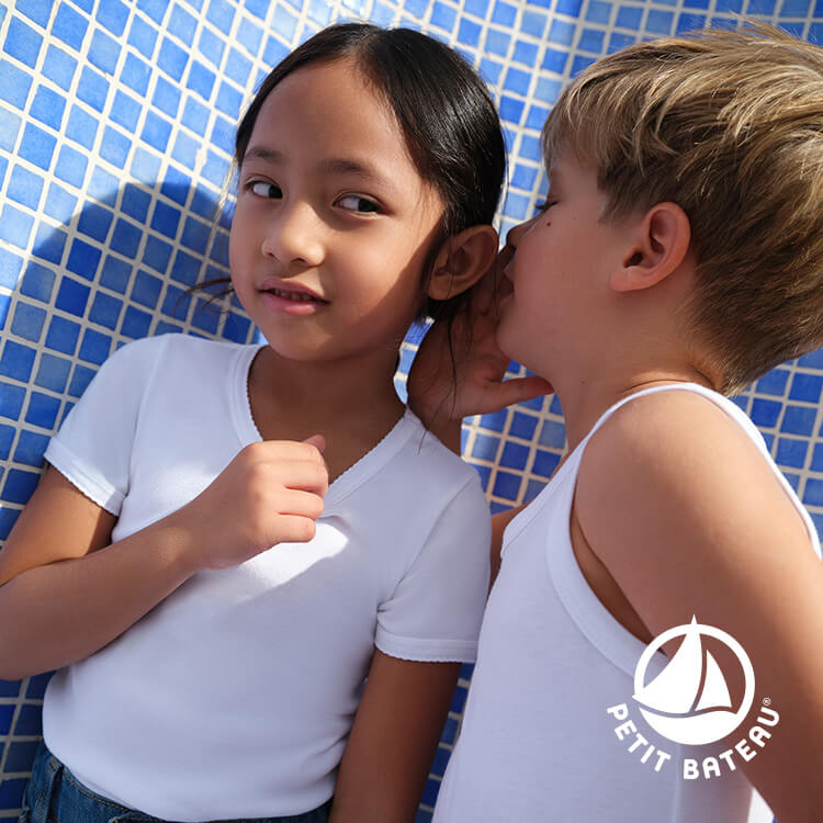 PETIT BATEAU�i�v�`�o�g�[�j�̃V���b�v�j���[�X�u���v�`�o�g�[�̂������߁� �L�b�Y�̔����v