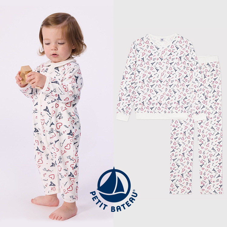PETIT BATEAU�i�v�`�o�g�[�j�̃V���b�v�j���[�X�u�yBonjour Paris�R���N�V�����z�V��p�W���}�ƃ����p�[�X�v