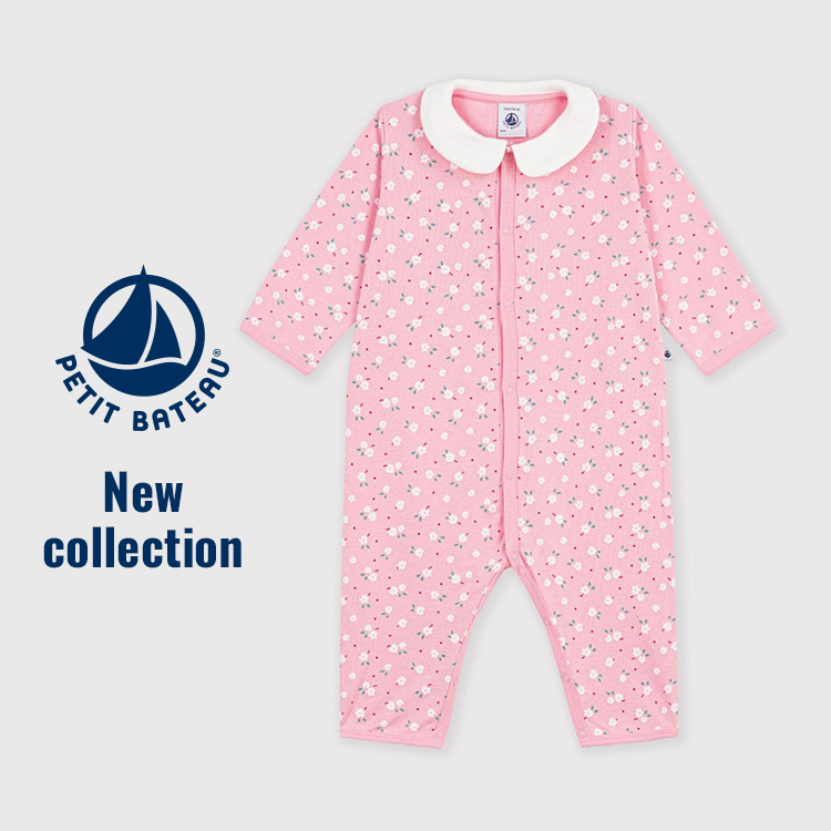 PETIT BATEAU�i�v�`�o�g�[�j�̃V���b�v�j���[�X�u�_NEW�^�x�r�[���̎q�����p�[�X�v