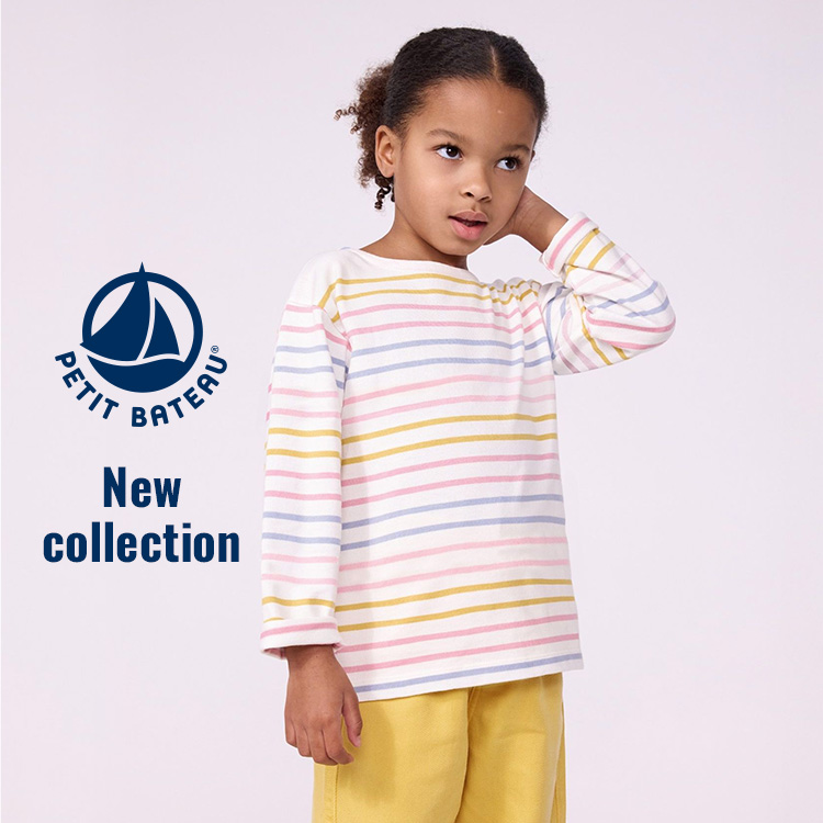 PETIT BATEAU�i�v�`�o�g�[�j�̃V���b�v�j���[�X�u�_NEW�^�L�b�Y���̎q�A�C�e���v