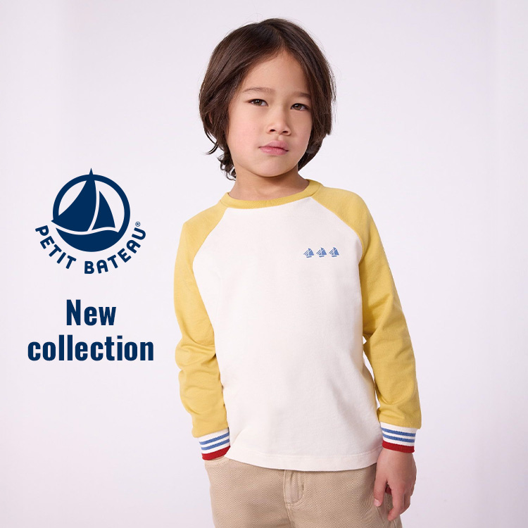 PETIT BATEAU�i�v�`�o�g�[�j�̃V���b�v�j���[�X�u�_NEW�^�L�b�Y�j�̎q�A�C�e���v