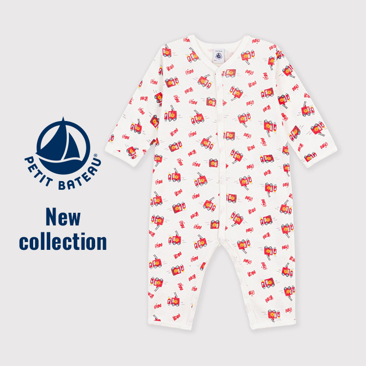 PETIT BATEAU�i�v�`�o�g�[�j�̃V���b�v�j���[�X�u�_NEW�^�x�r�[�j�̎q�����p�[�X�v