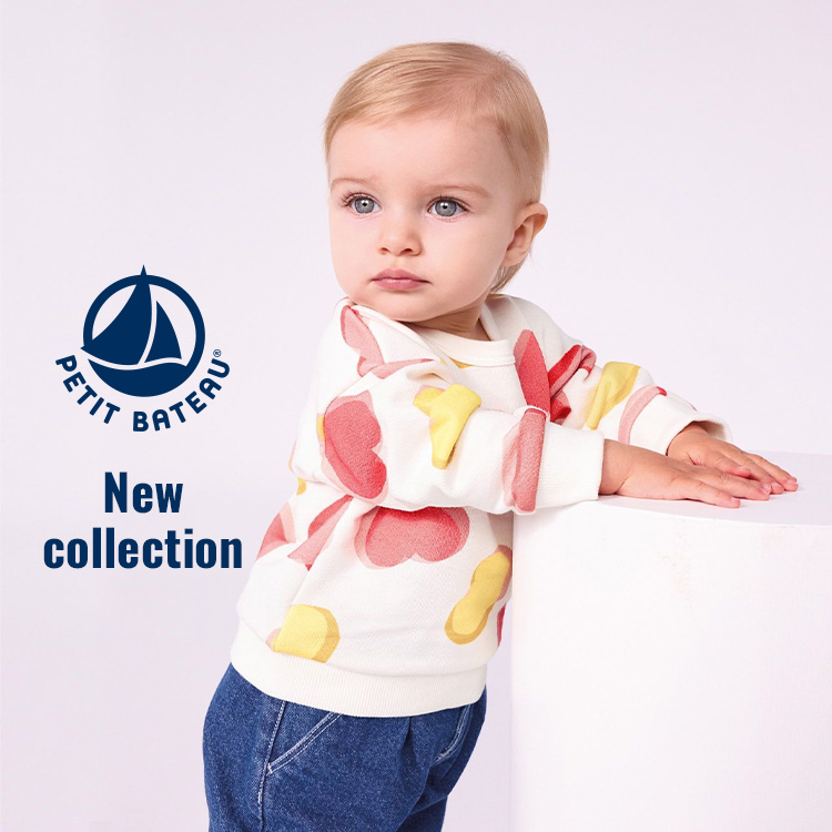 PETIT BATEAU�i�v�`�o�g�[�j�̃V���b�v�j���[�X�u�_NEW�^�x�r�[�̐V�F�n�[�g�A�C�e���v