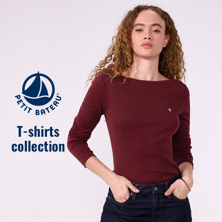 PETIT BATEAU�i�v�`�o�g�[�j�̃V���b�v�j���[�X�u�_NEW�^��l�̃{�[�g�l�b�N����T�V���c�v