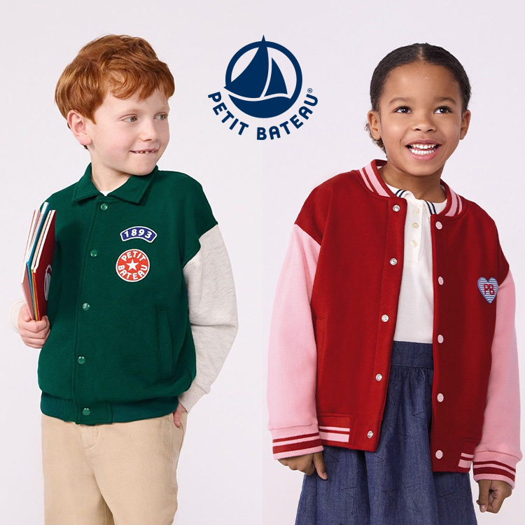 PETIT BATEAU�i�v�`�o�g�[�j�̃V���b�v�j���[�X�u�_NEW�^�J���b�W�e�C�X�g�̃X�E�F�b�g�u���]���v