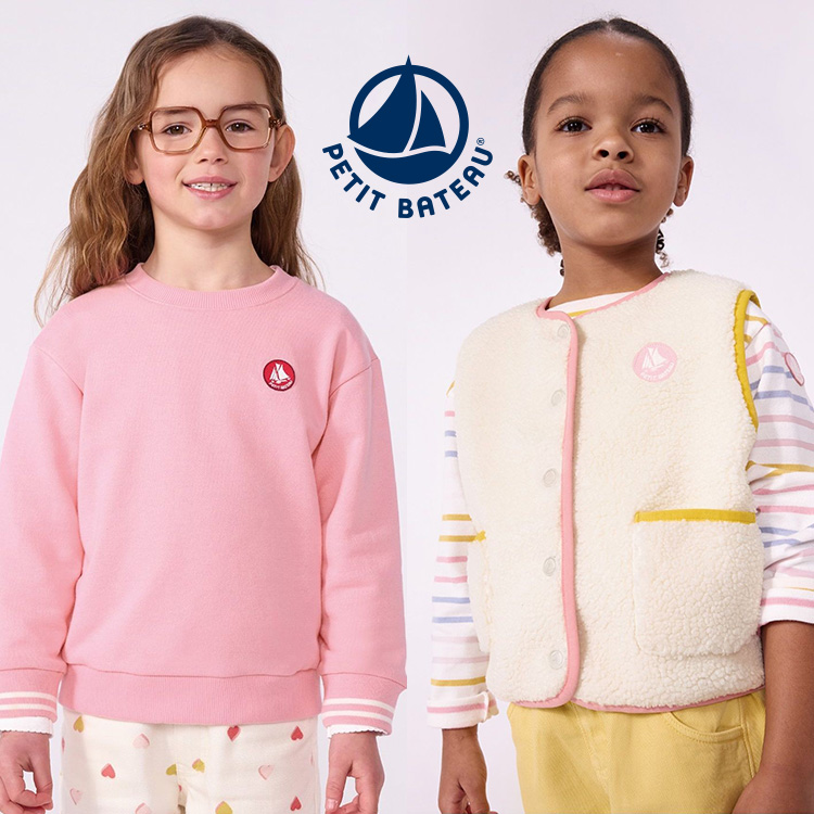 PETIT BATEAU�i�v�`�o�g�[�j�̃V���b�v�j���[�X�u�_NEW�^�{�A�x�X�g�ƃX�E�F�b�g��♡�L�b�Y�̏H�g�b�v�X�v