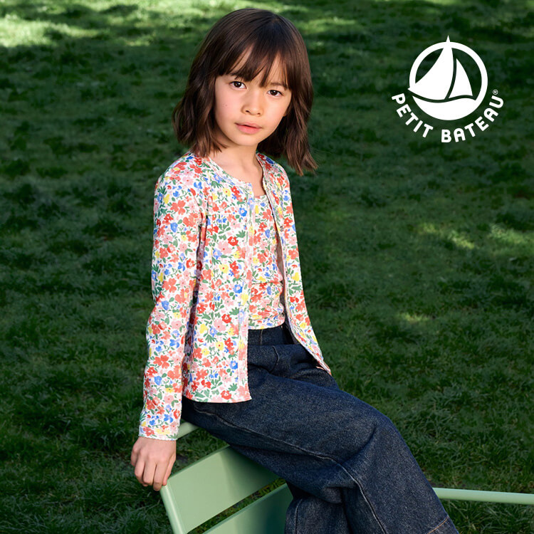PETIT BATEAU�i�v�`�o�g�[�j�̃V���b�v�j���[�X�u�_NEW�^���ԕ������킢���L�b�Y�J�[�f�B�K���v