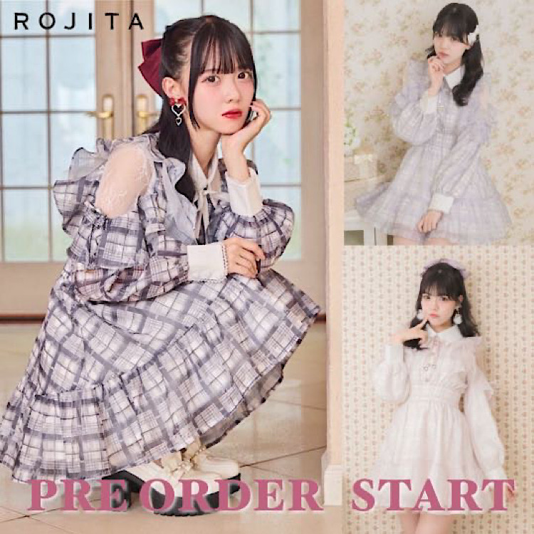 花柄ミニワンピース ROJITA 花柄半袖ミニワンピース | Rlab store