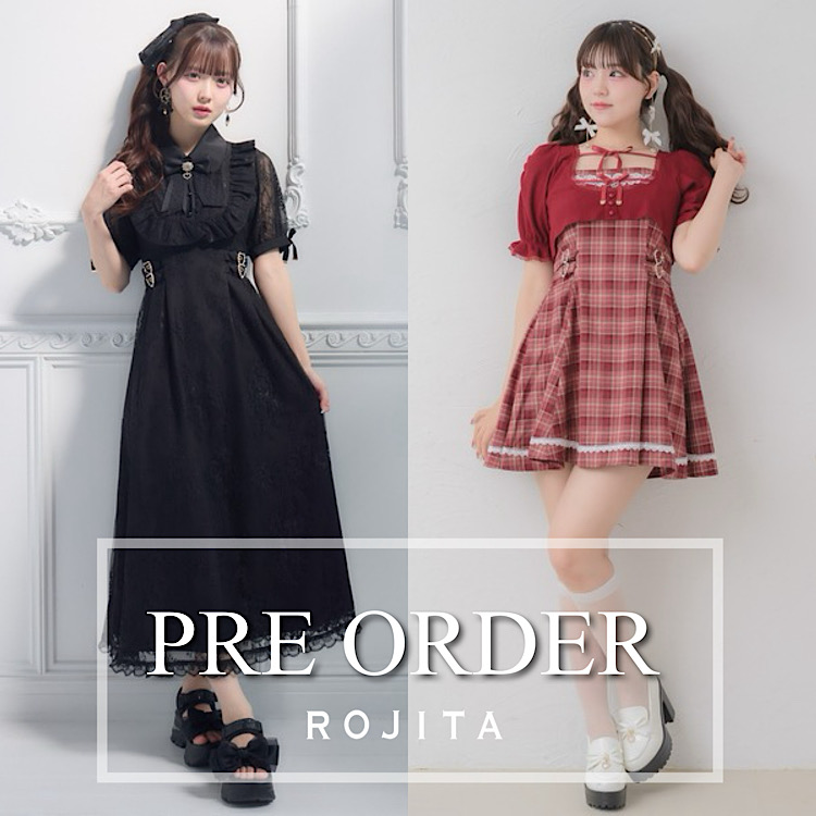 チェックキャミアンサンブルワンピース（ワンピース）｜ROJITA