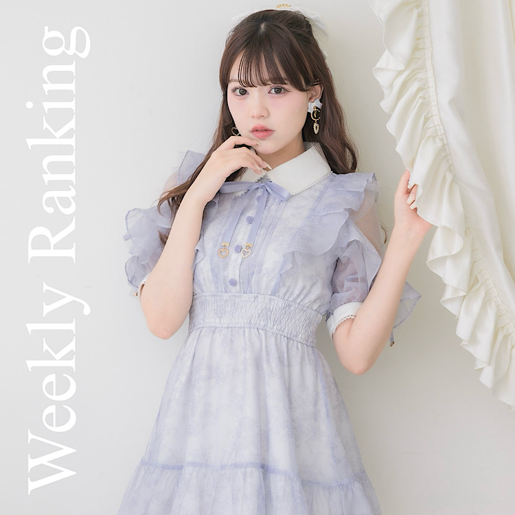 再販決定/Mサイズ追加】花柄半袖ミニワンピース（ワンピース）｜ROJITA