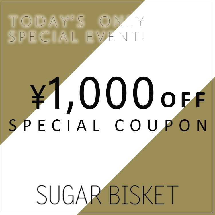 Sugar Bisket シュガービスケットのトピックス Sugar Bisket 1 000 Offクーポンでお得にお買い物 大人気アイテムを手に入れよう Zozotown