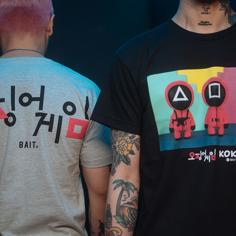 Bait ベイトのトピックス New Bait Kokies イカゲーム オリジナルアパレル Zozotown