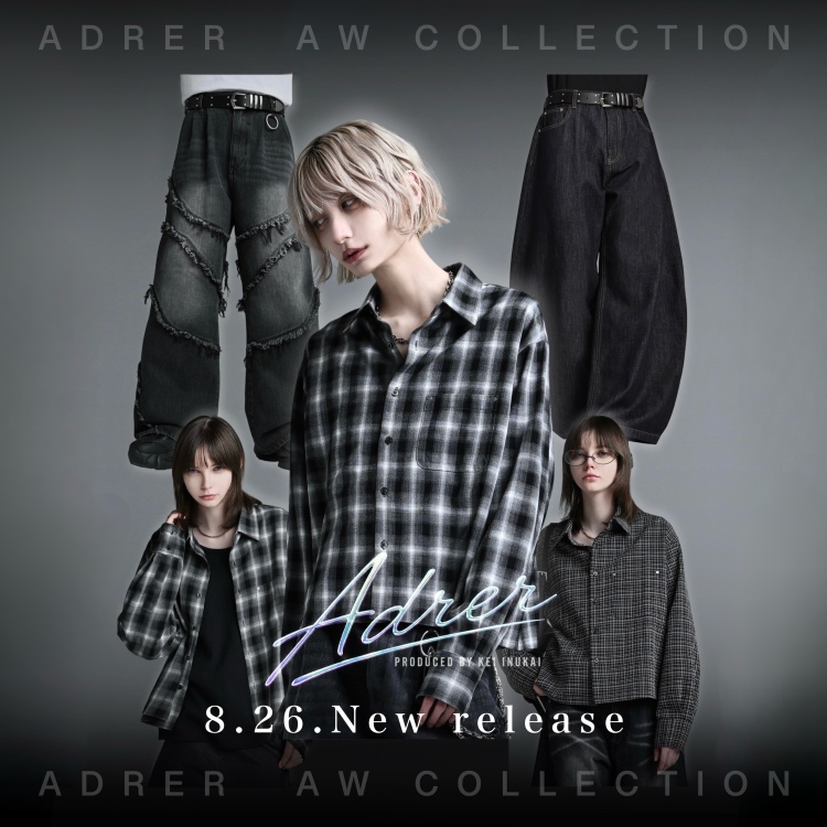 ADRER�i�A�h���[�j�̃V���b�v�j���[�X�u�yADRER�z2026 autumn Collection new item release�I�v
