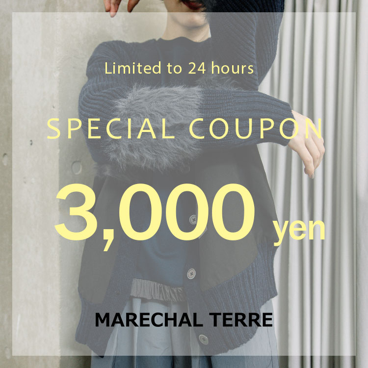 MARECHAL TERRE�i�}���V�����e���j�̃V���b�v�j���[�X�u3000�~�N�[�|���ł��Ȃ肨����1���I�v