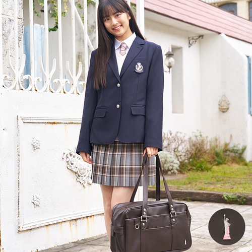 イーストボーイ　チョコレート　スクールバッグ　　さくら女神　EASTBOY EASTBOY（イーストボーイ）の「合皮バッグ 【さくら女神】（ショルダー