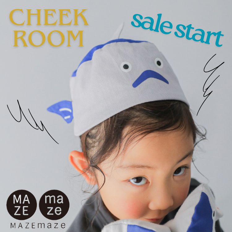 MAZEMAZE�i�}�[�}�[�j�̃V���b�v�j���[�X�u�yCHEEK ROOM�z�A�C�e��SALE�J�Ò��I�I�I�v