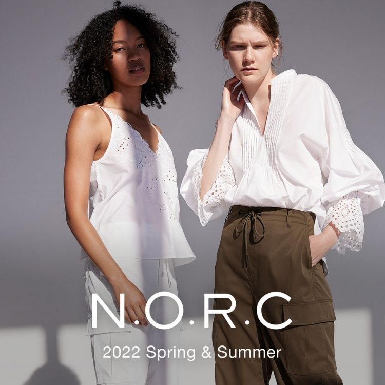 N.O.R.C｜ノークのトピックス「N.O.R.C 2022春夏新作アイテム 販売 