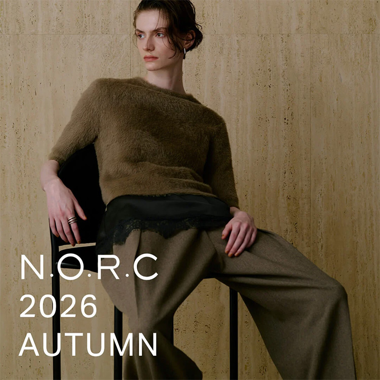 N.O.R.C�i�m�[�N�j�̃V���b�v�j���[�X�u�yN.O.R.C�z2026 AUTUMN�v