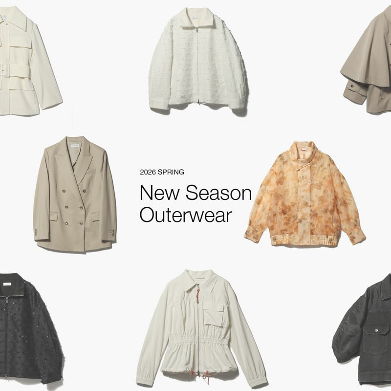 ESTNATION�i�G�X�g�l�[�V�����j�̃V���b�v�j���[�X�u�yESTNATION WOMEN'S�zNew Season Outerwear�v