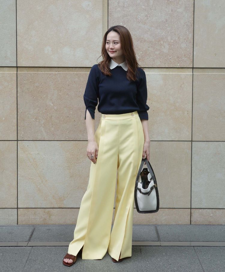 ESTNATION�i�G�X�g�l�[�V�����j�̃V���b�v�j���[�X�u�yESTNATION WOMEN'S�z�m�I�ȃl�C�r�[�ɂ͖��邢�������C�G���[�̃p���c�ŏt�炵���B�v