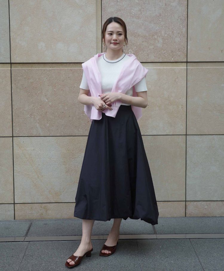 ESTNATION�i�G�X�g�l�[�V�����j�̃V���b�v�j���[�X�u�yESTNATION WOMEN'S�z�񌳂̃`�F�[���f�U�C�����A�N�Z�T���[��t���Ȃ��Ă��T�}�ɂȂ�ꒅ�B�v