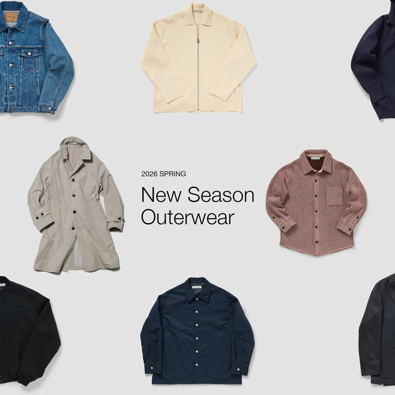 ESTNATION�i�G�X�g�l�[�V�����j�̃V���b�v�j���[�X�u�yESTNATION MEN'S�zNew Season Outerwear�v