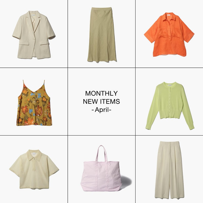ESTNATION�i�G�X�g�l�[�V�����j�̃V���b�v�j���[�X�u�yESTNATION WOMEN'S�zMONTHLY NEW ITEMS -April -�v