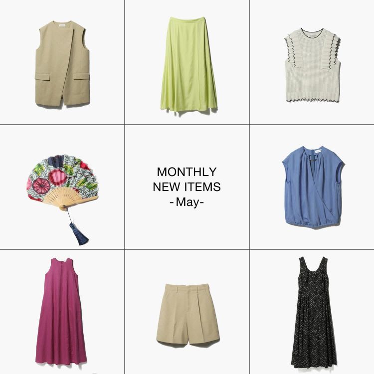 ESTNATION�i�G�X�g�l�[�V�����j�̃V���b�v�j���[�X�u�yESTNATION WOMEN'S�zMONTHLY NEW ITEM - May -�v
