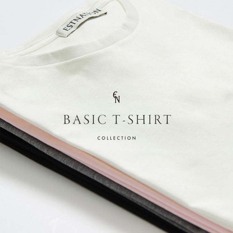 ESTNATION�i�G�X�g�l�[�V�����j�̃V���b�v�j���[�X�u�yESTNATION MEN'S�zBASIC T-SHIRT COLLECTION�v