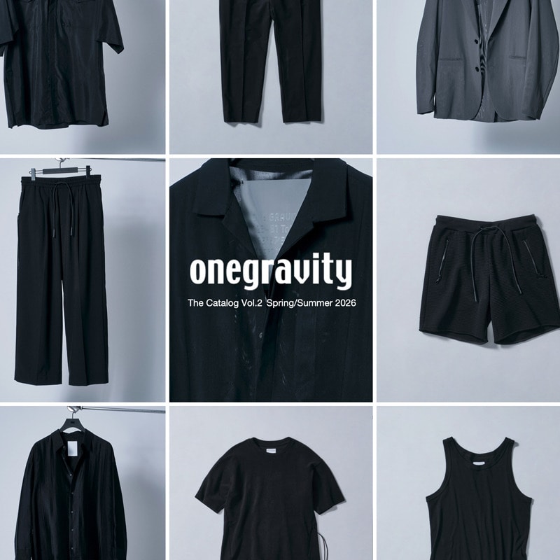 ESTNATION�i�G�X�g�l�[�V�����j�̃V���b�v�j���[�X�u�yESTNATION MEN'S�zonegravity The Catalog Vol.2�v