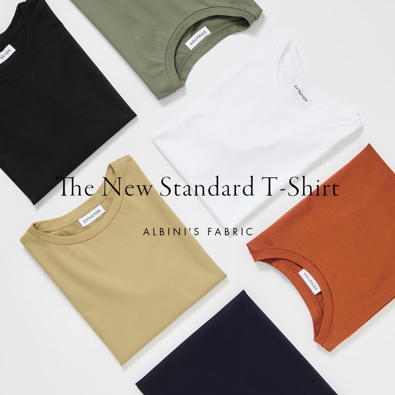 ESTNATION�i�G�X�g�l�[�V�����j�̃V���b�v�j���[�X�u�yESTNATION WOMEN'S�zThe New Standard T-Shirt�v