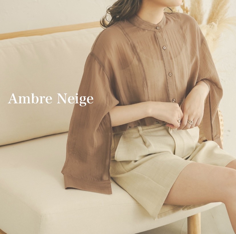 待望 amdre neige 2wayラメバンドカラーシャツ sonrimexpolanco.com