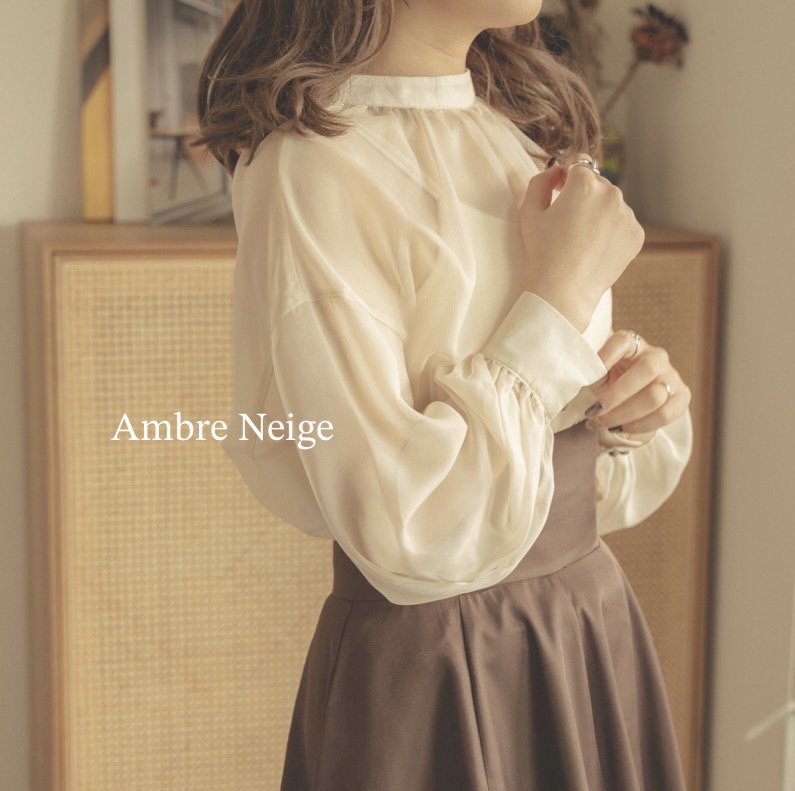 待望 amdre neige 2wayラメバンドカラーシャツ sonrimexpolanco.com