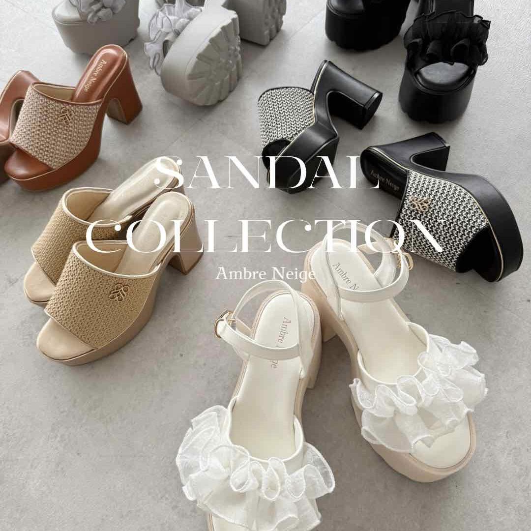 Ambre Neige�i�A���u���l�[�W���j�̃V���b�v�j���[�X�uSNS�Řb��I�ISANDAL collection�v