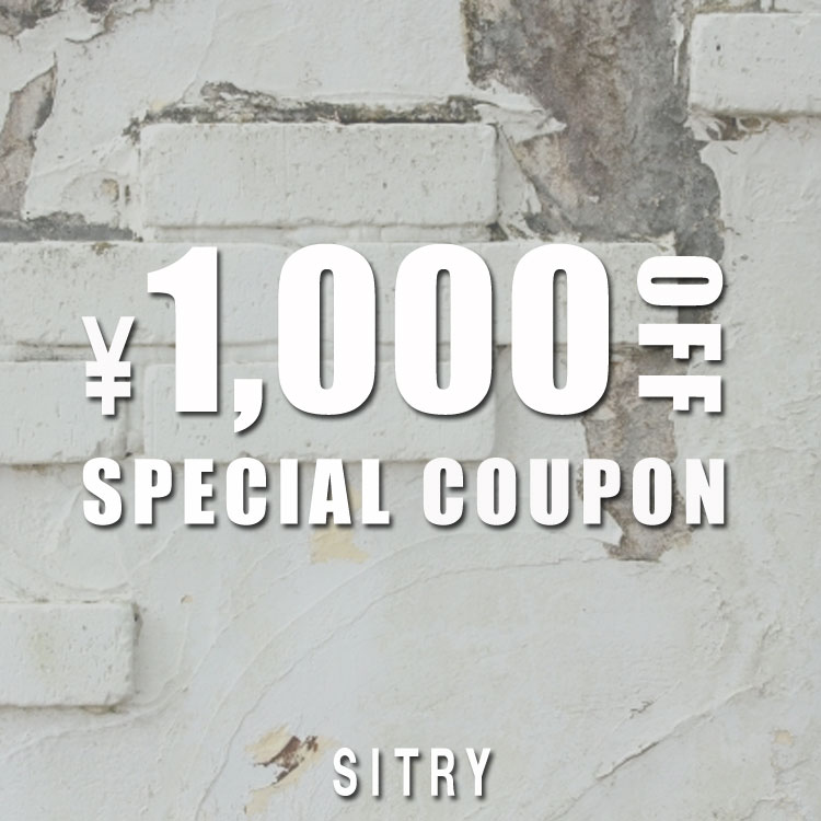 SITRY�i�V�g���[�j�̃V���b�v�j���[�X�u�ySITRY�z�{������1,000�~�N�[�|�����s�� ! !�v