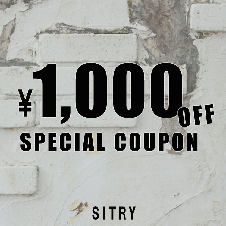 SITRY�i�V�g���[�j�̃V���b�v�j���[�X�u�ySITRY�z�{������1,000�~�N�[�|�����s�� ! ! �v