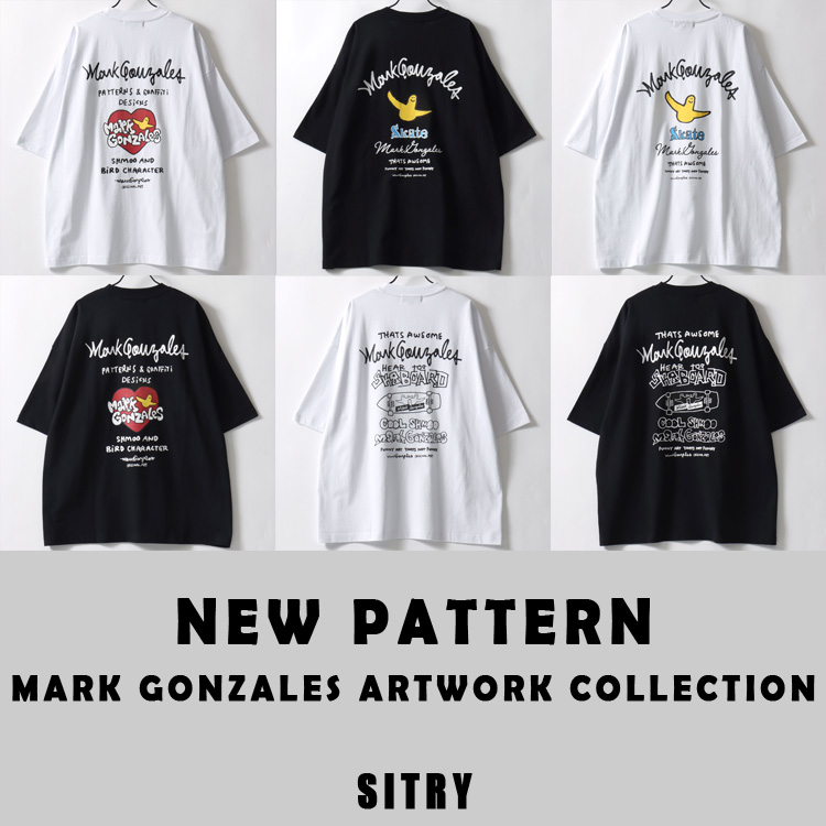 SITRY�i�V�g���[�j�̃V���b�v�j���[�X�u�ySITRY�z��l�C�u�����hMARK GONZALES�I���W�i���v�����gT�V���c�ɐV���������܂����I�I�v