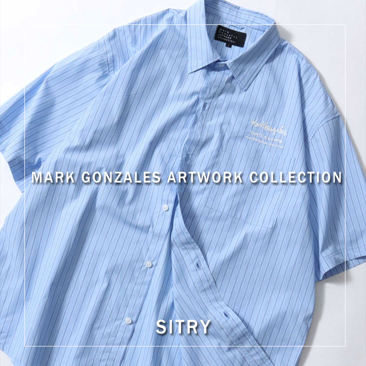SITRY�i�V�g���[�j�̃V���b�v�j���[�X�u�ySITRY�z��l�C�u�����hMARK GONZALES����I���W�i���X�g���C�v���`�F�b�N�V���c���o��I�I�v