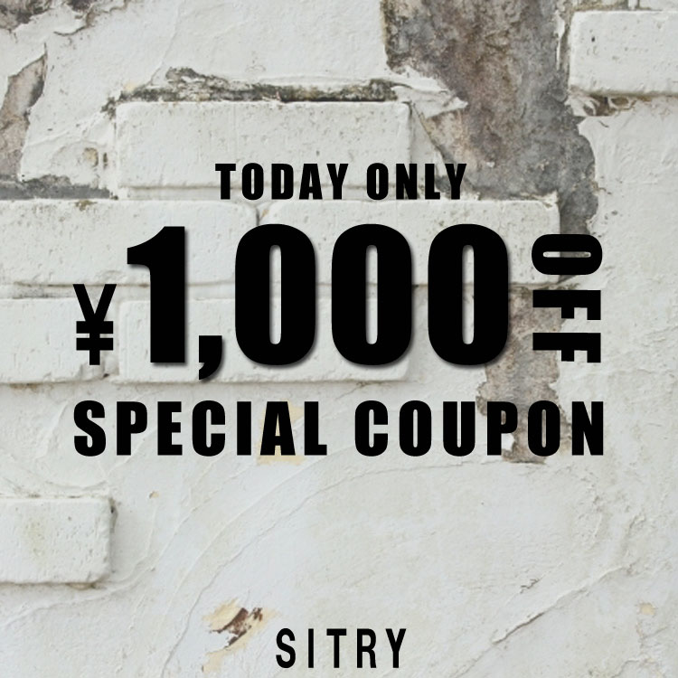 SITRY�i�V�g���[�j�̃V���b�v�j���[�X�u�ySITRY�z�{������1,000�~�N�[�|�����s�� ! !�v