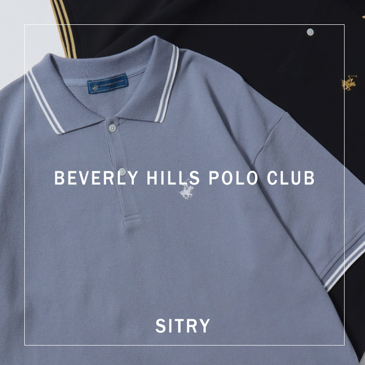 SITRY�i�V�g���[�j�̃V���b�v�j���[�X�u�ySITRY�z�l�C�u�����hBEVERLY HILLS POLO CLUB�̃|���V���c�����ׂ��܂����I�I�v