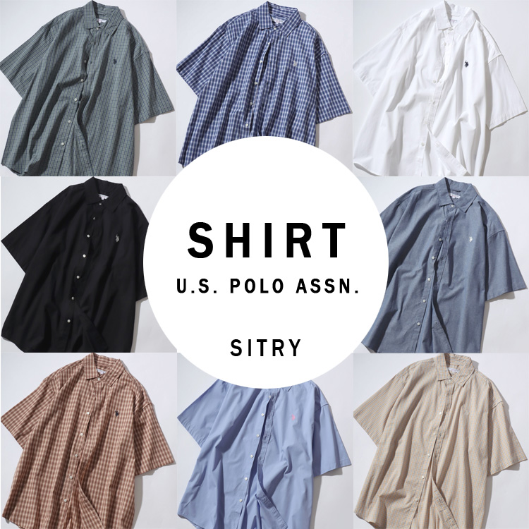 SITRY�i�V�g���[�j�̃V���b�v�j���[�X�u�ySITRY�z��l�C�u�����hU.S.POLO ASSN.�̃I�[�o�[�T�C�Y�A�\�[�g�V���c���^�C���Z�[���ł��������I�I�v