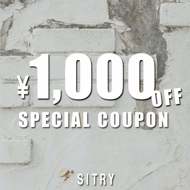 SITRY�i�V�g���[�j�̃V���b�v�j���[�X�u�ySITRY�z�{������1,000�~�N�[�|�����s�� ! ! �v