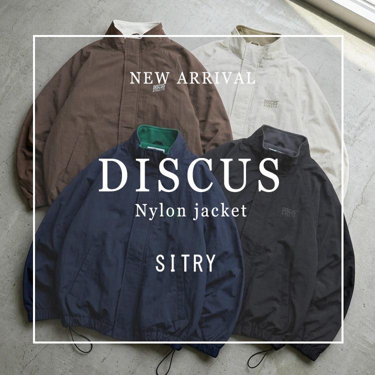 SITRY�i�V�g���[�j�̃V���b�v�j���[�X�u�ySITRY�z��N��l�C�ł�����DISCUS���t���[�X�i�C�����W���P�b�g���V�F�������ē��ׁI�I�v